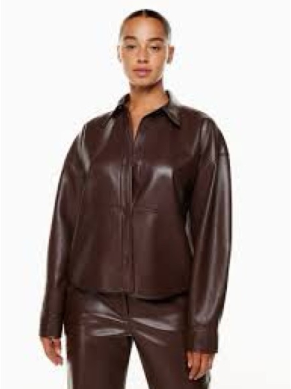 Aritzia Babaton Pelli Hip Shirt Jacket